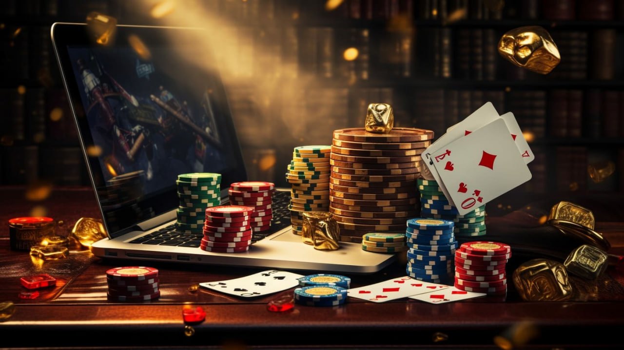 Màn hình slot online Nổ hũ với nhiều biểu tượng jackpot đầy màu sắc
